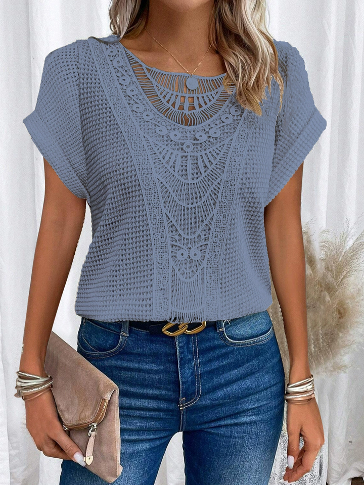 Louise | Top bohème crocheté