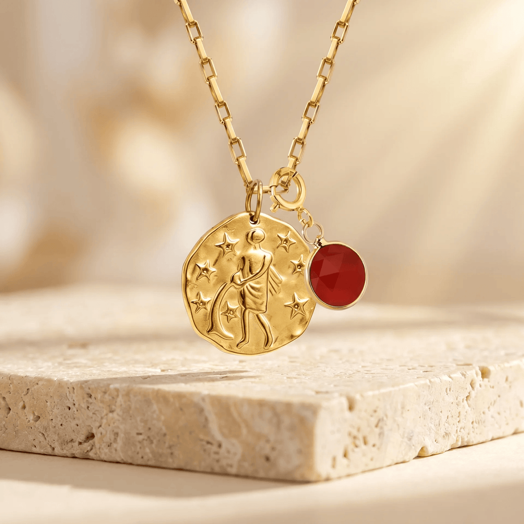 Pendentif "Signe & Énergie" avec Pierre Associée