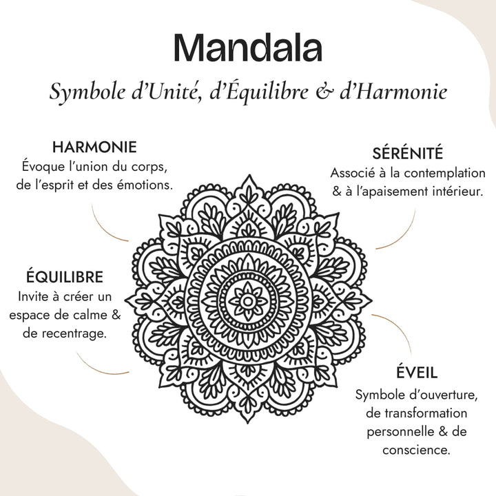 Bague Ajustable "Fleur de Mandala"